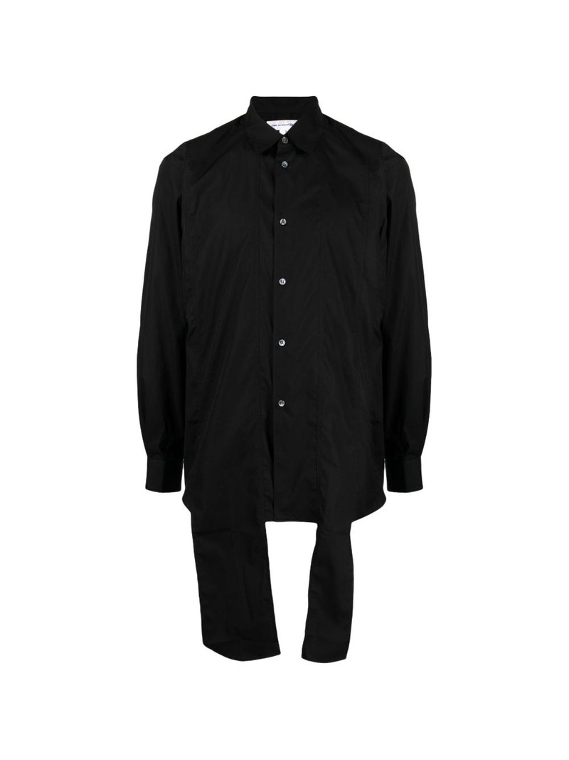 asymmetrical long-sleeve shirt 1