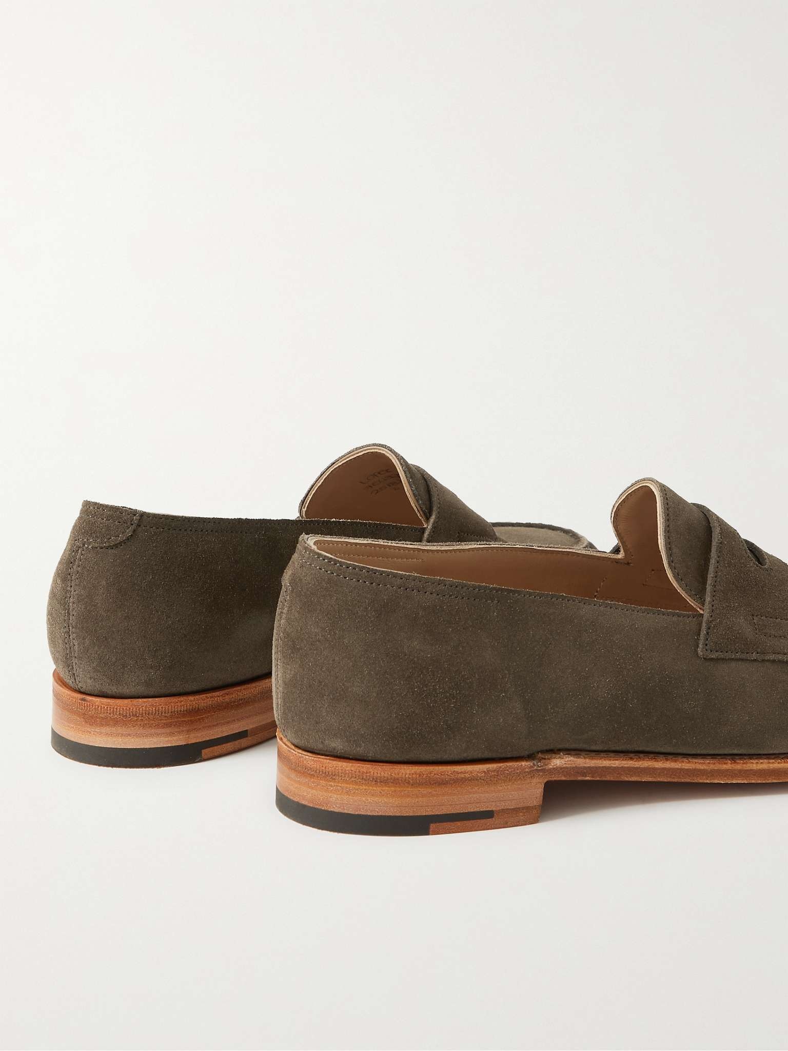 Lopez Suede Penny Loafers - 5