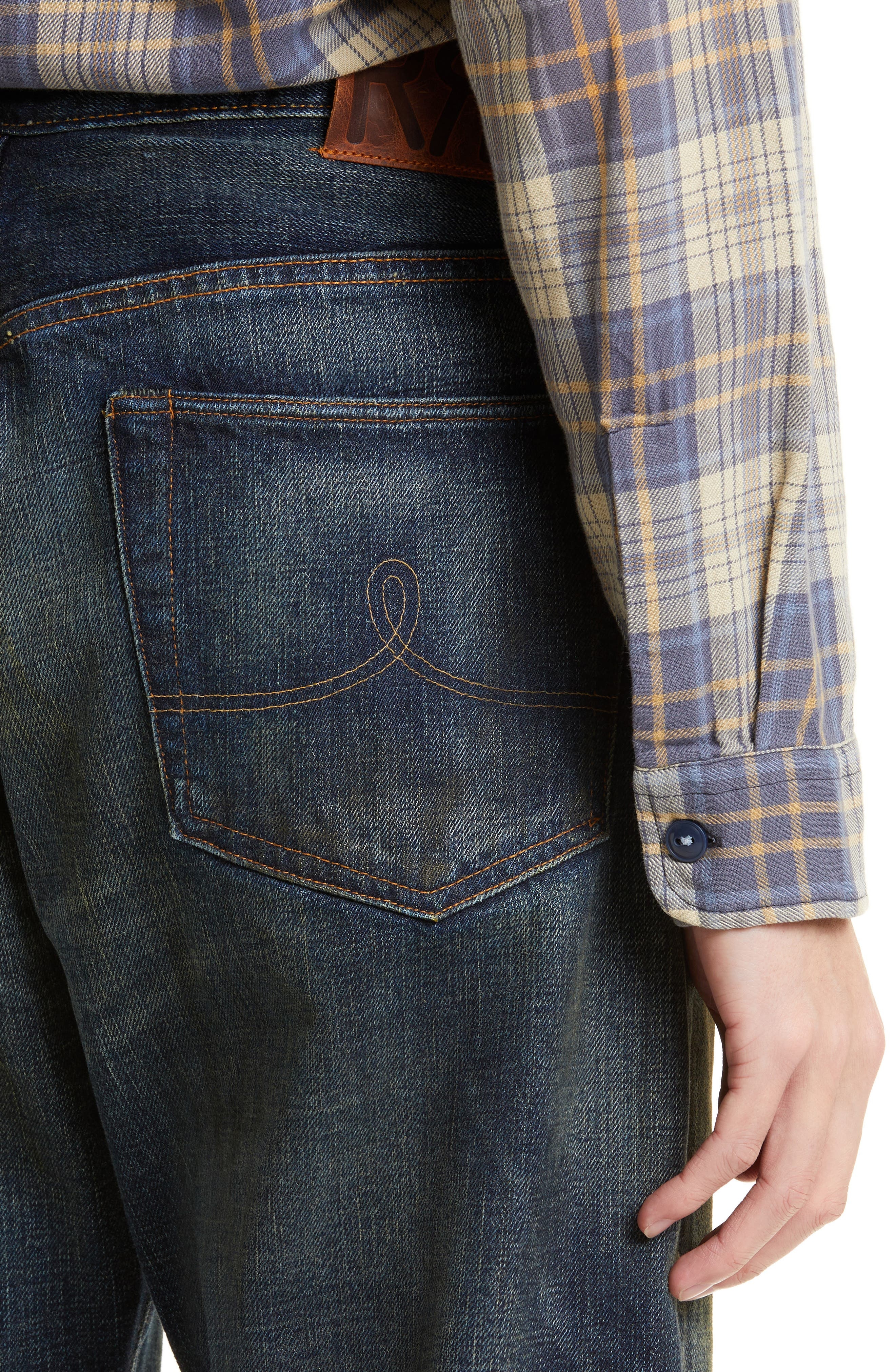 Vintage Straight Leg Jeans - 5