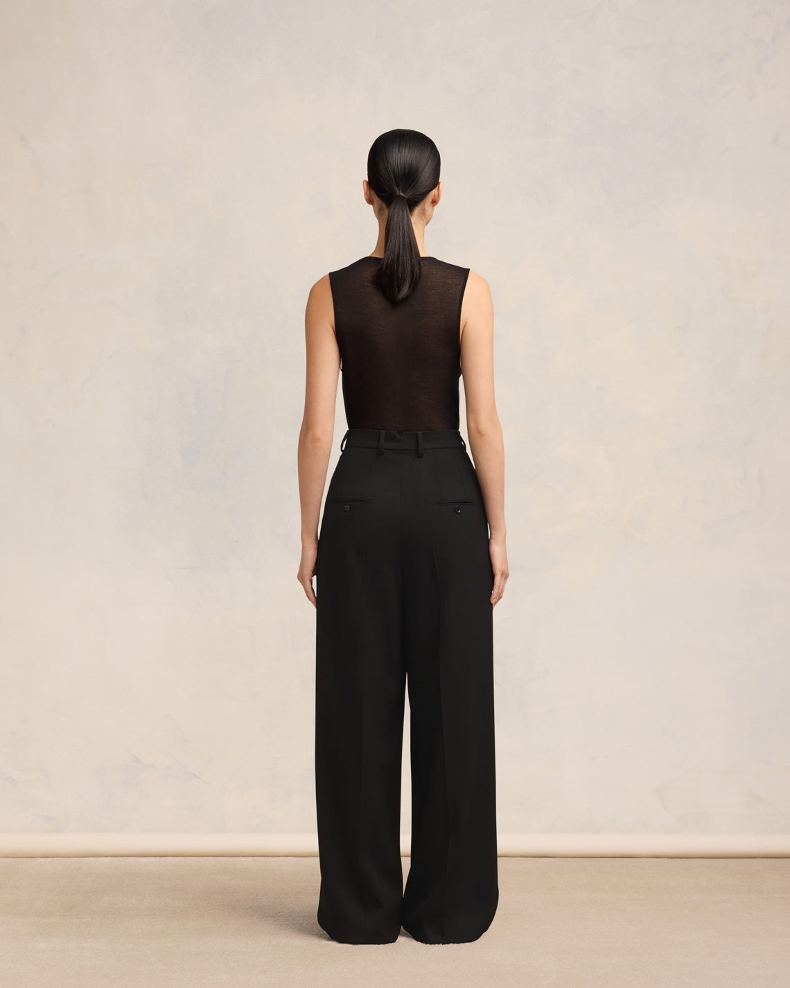 HIGH WAIST LARGE TROUSERS - 4