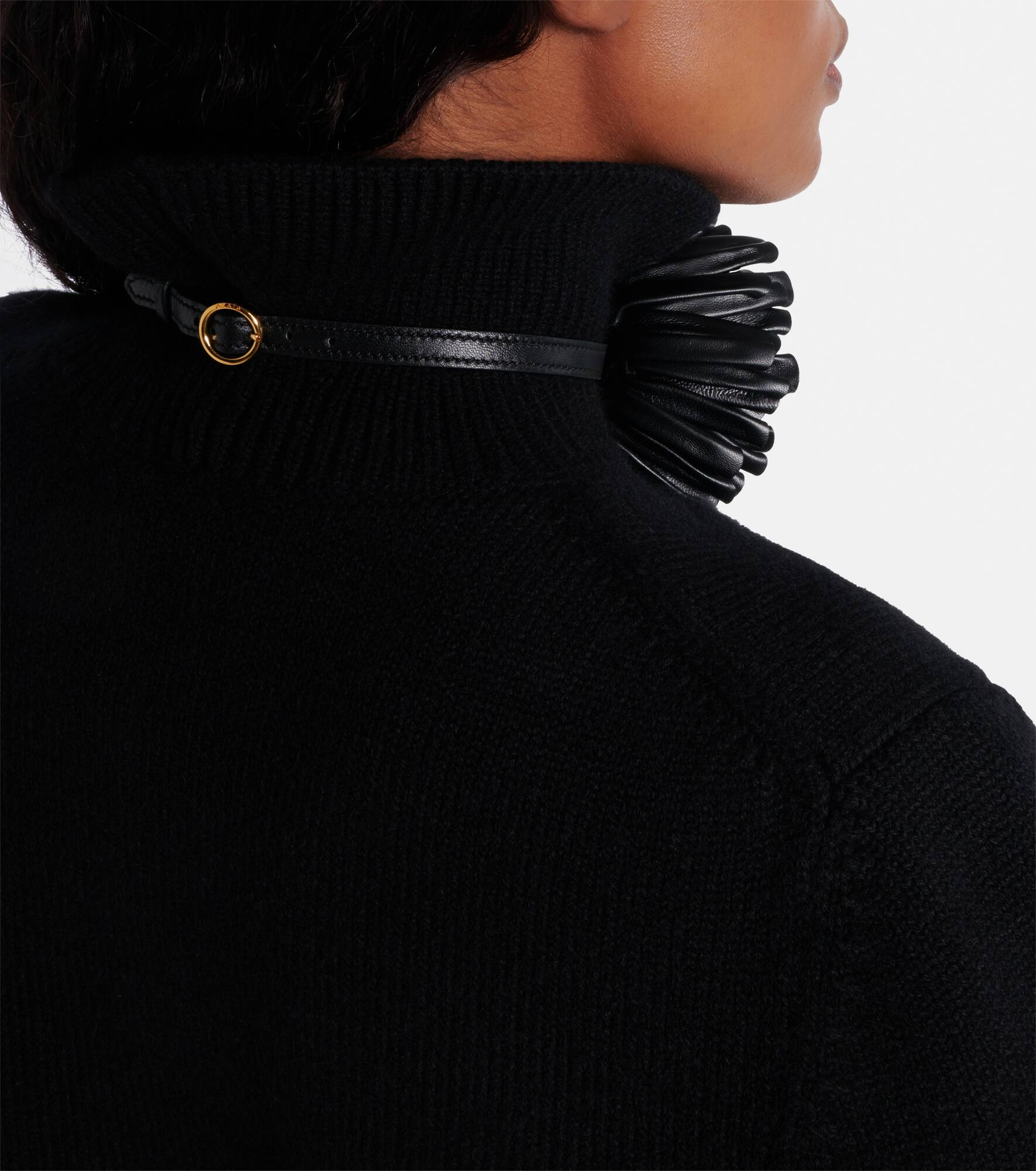 Leather choker - 5