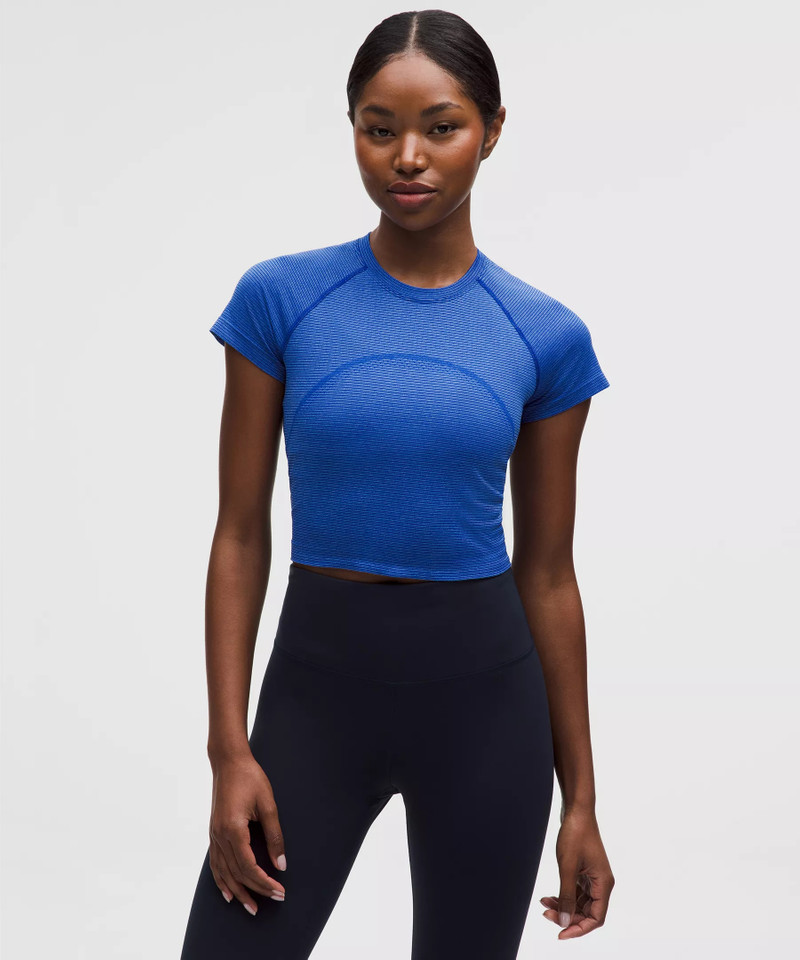 Swiftly Tech Cropped Short-Sleeve Shirt 2.0 1