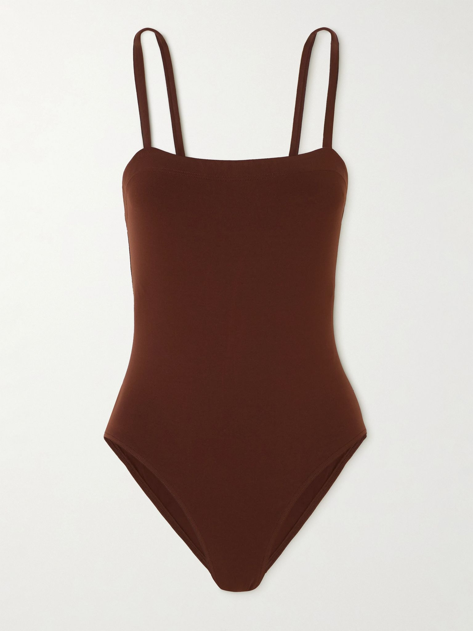 Les Essentiels Aquarelle swimsuit Chocolate - 1
