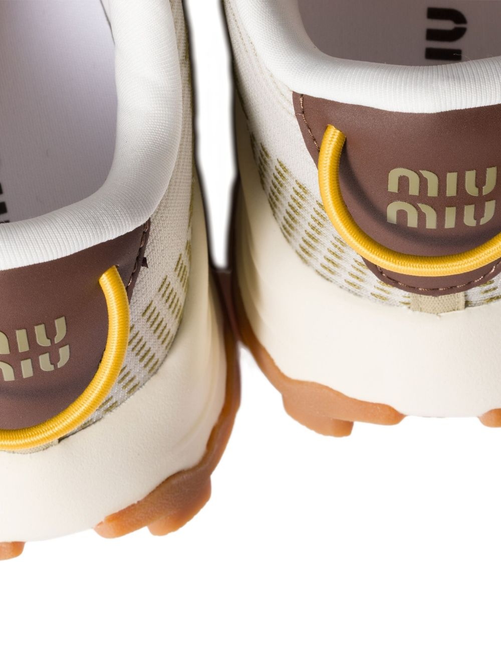mesh-panelled sneakers - 3