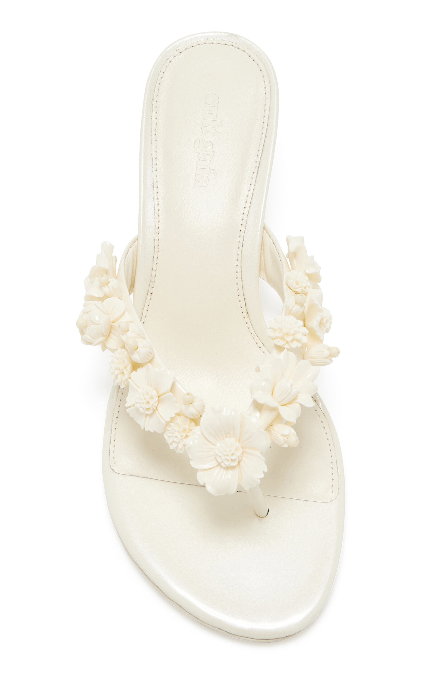 Avery Floral Sandals ivory - 3
