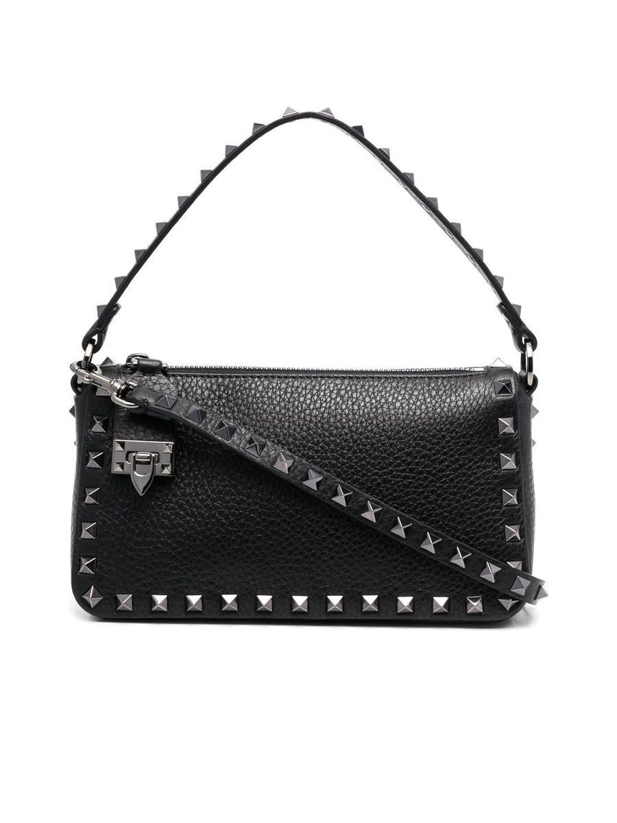 Rockstud Leather Crossbody - 1