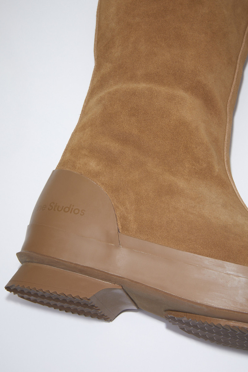 Reversible ankle boots - Brown/beige 8
