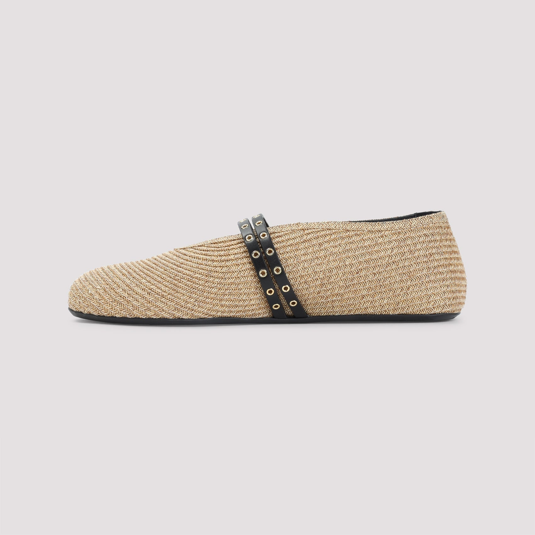 Alaïa Paper Straw Ballerinas Women - 2