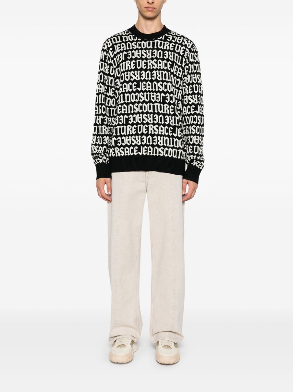logo-print hoodie - 3