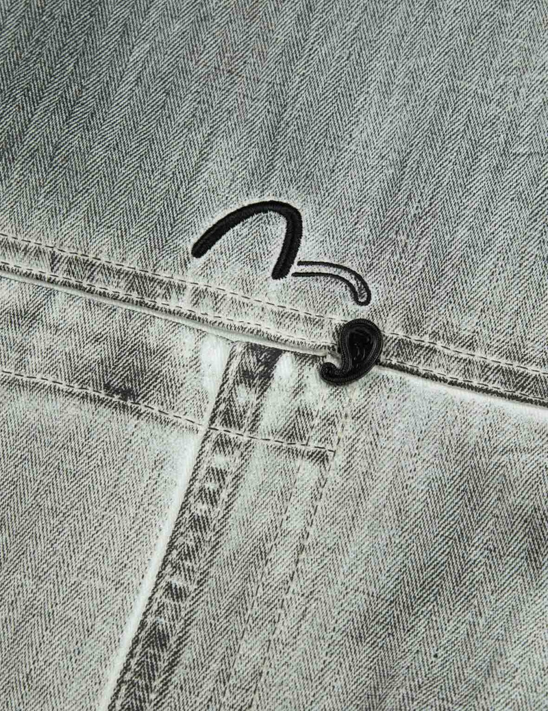 Seagull Embroidery Relax Fit Short-Sleeves Shirt 7