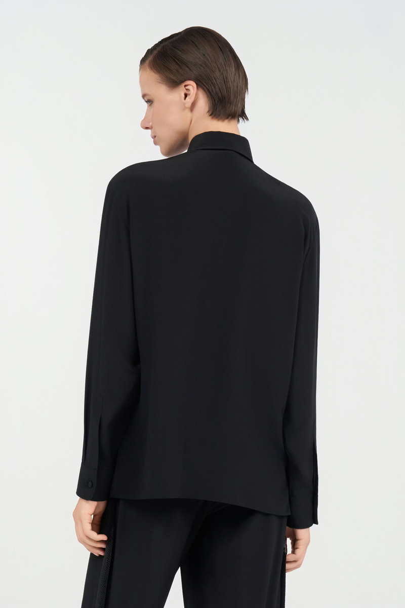 Silk Shirt with Shimmering Detail 4