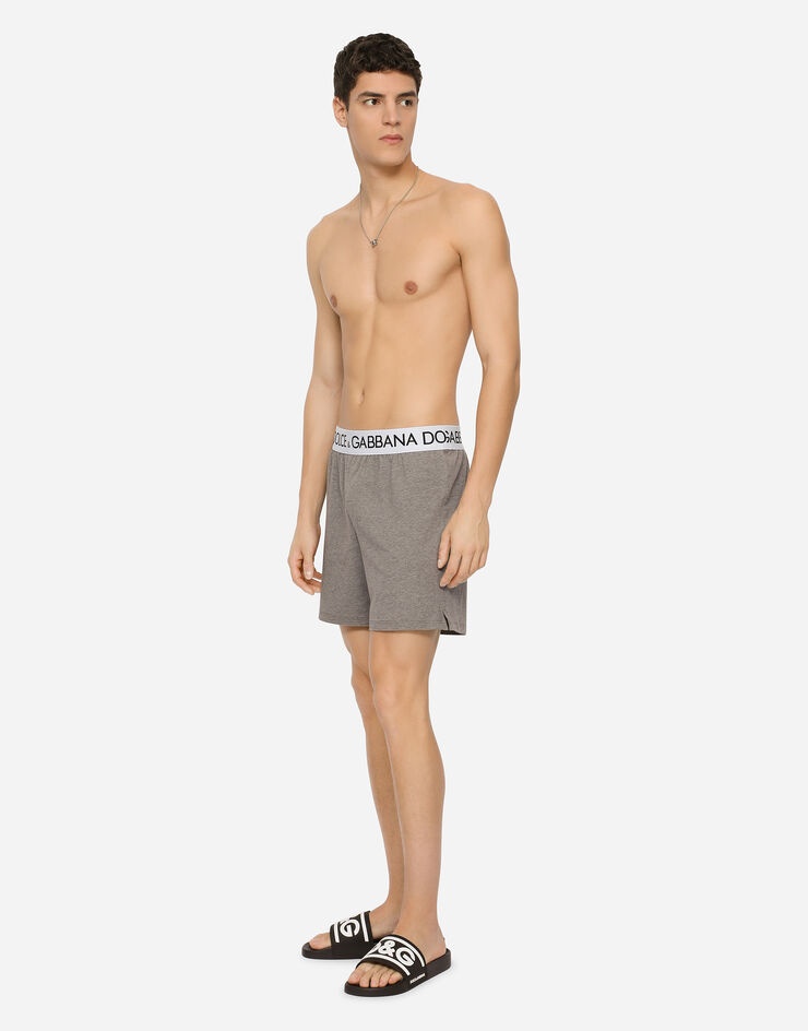 Two-way stretch cotton boxer shorts - 2