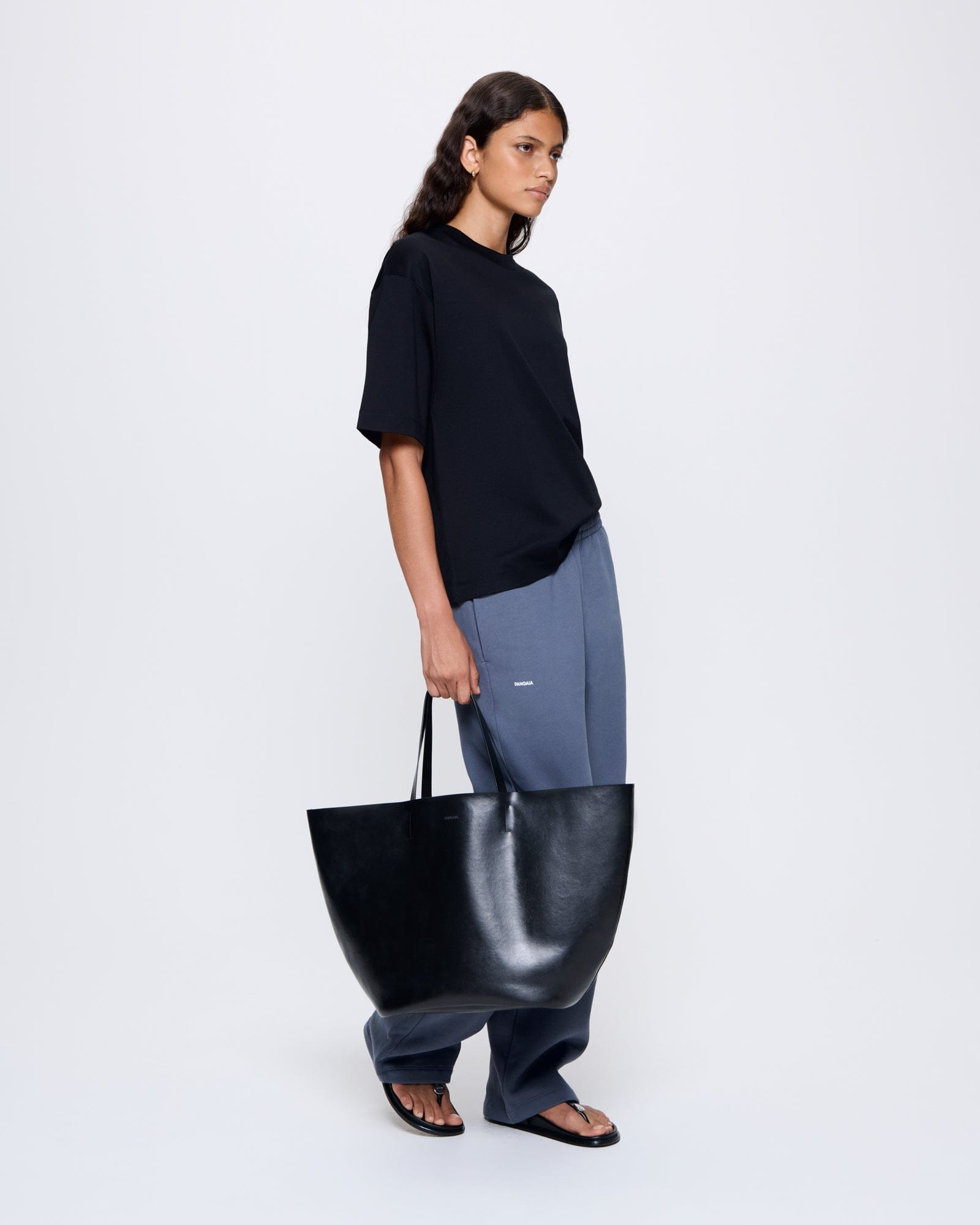 Womens DNA Oversized T-Shirt - Black - 3