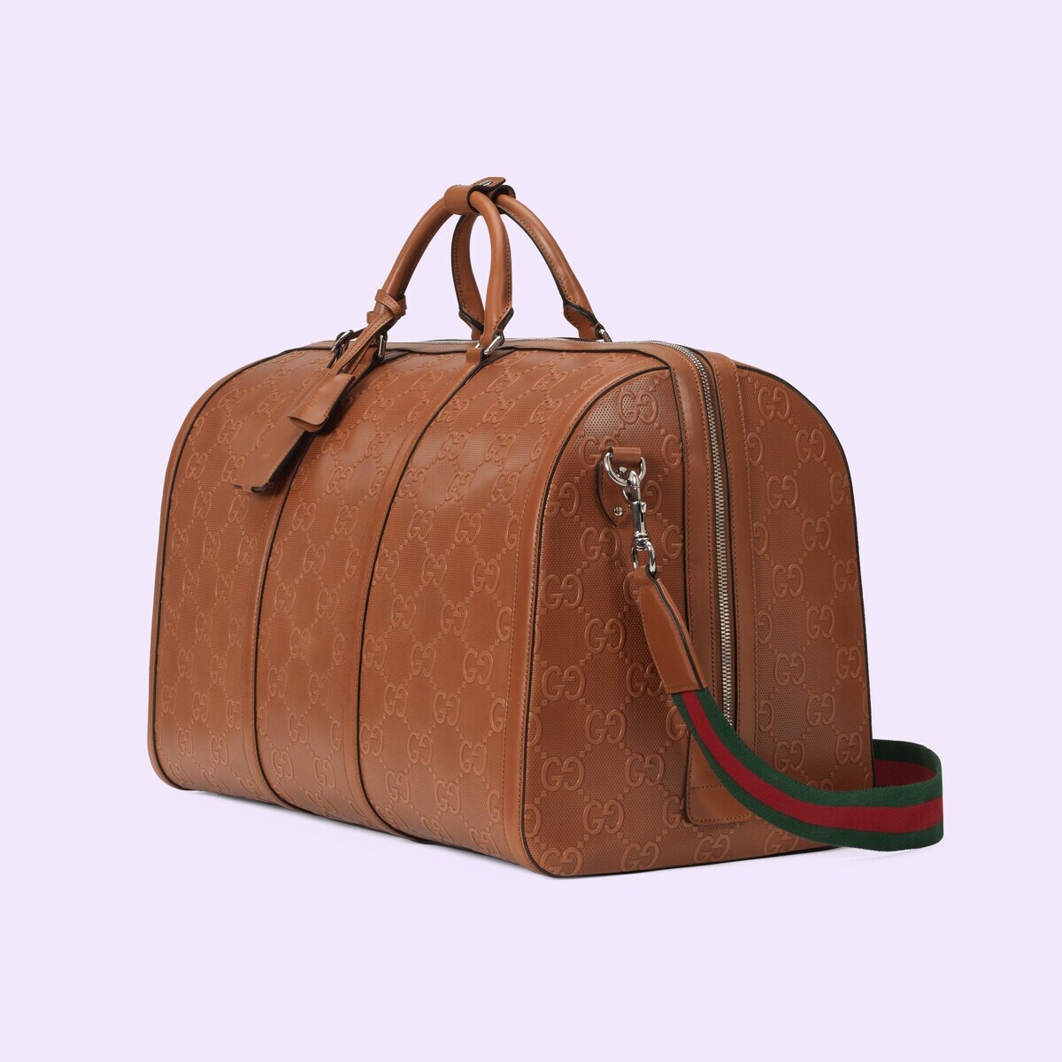 GG embossed large duffle bag - 2