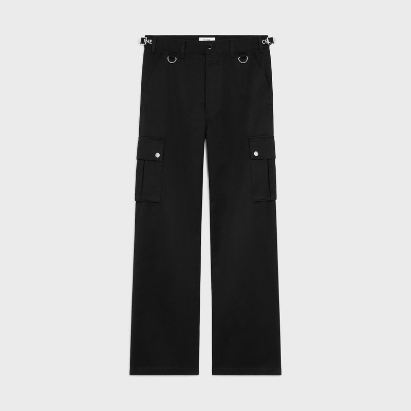 celine cargo pants in cotton 1