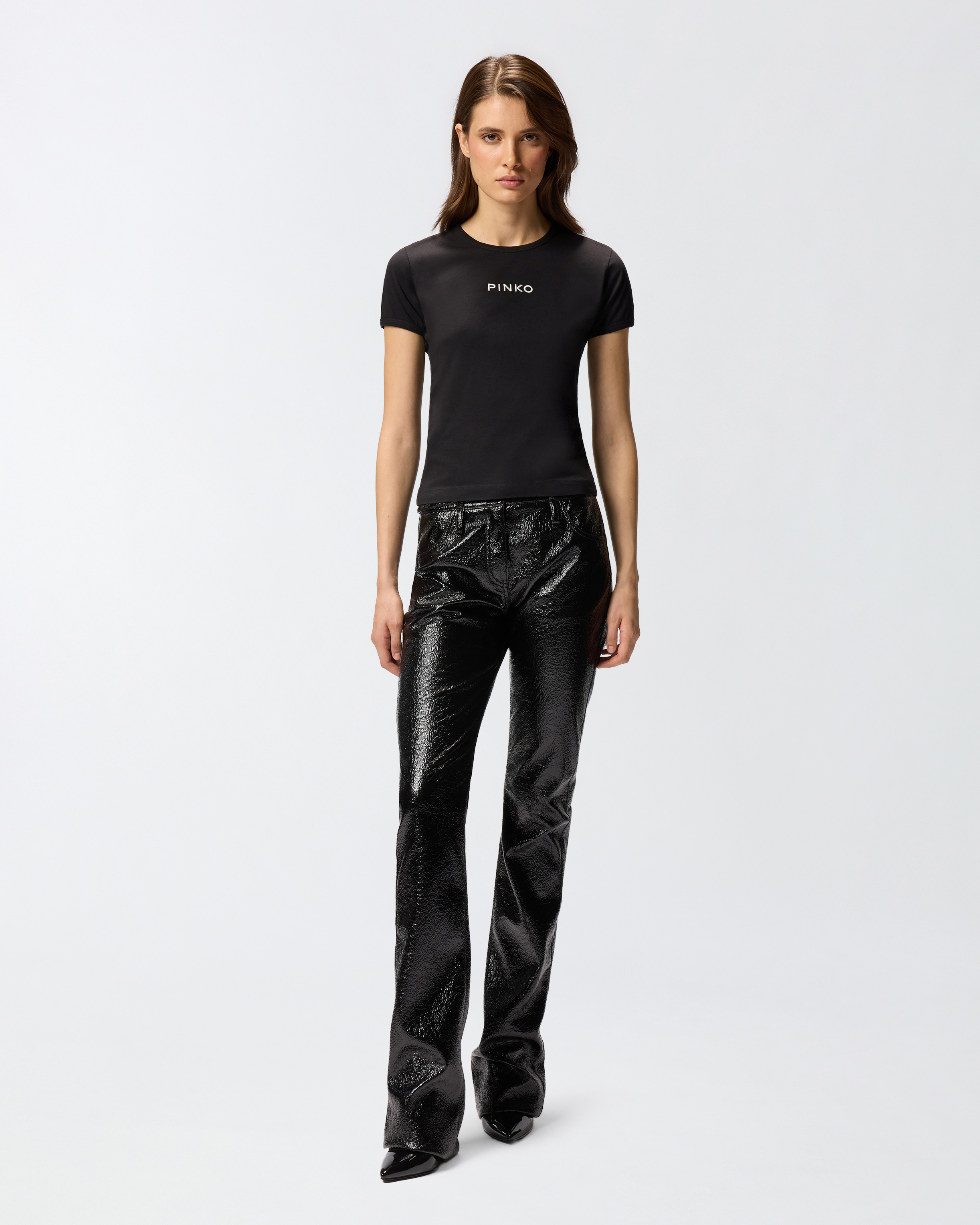 SHORT-SLEEVED T-SHIRT WITH EMBROIDERED LOGO - 3