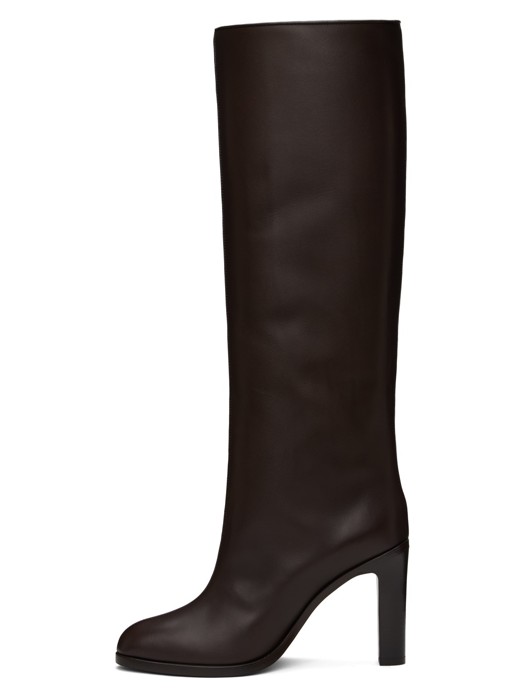Brown Wide Shaft Boots - 3