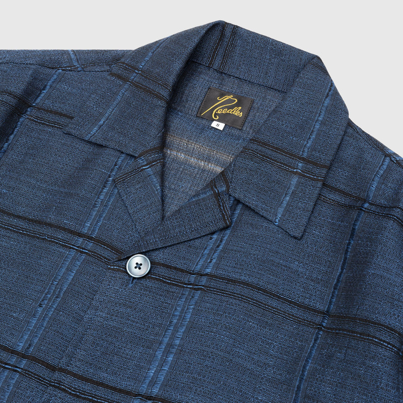 NEEDLES PLAID JACQUARD CABANA SHIRT outlook