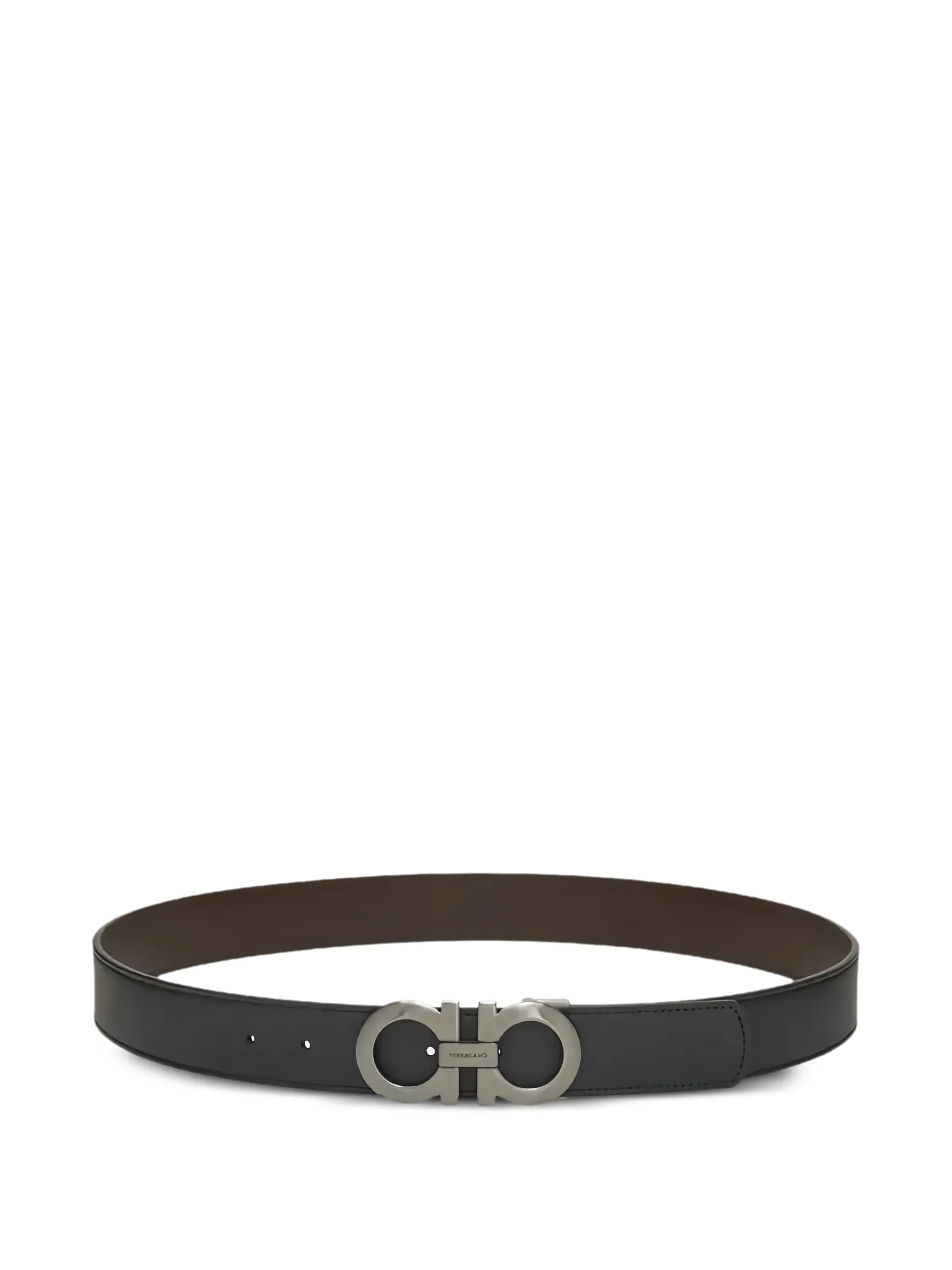 Ferragamo Gancini Adjustable Buckle Belt - 1