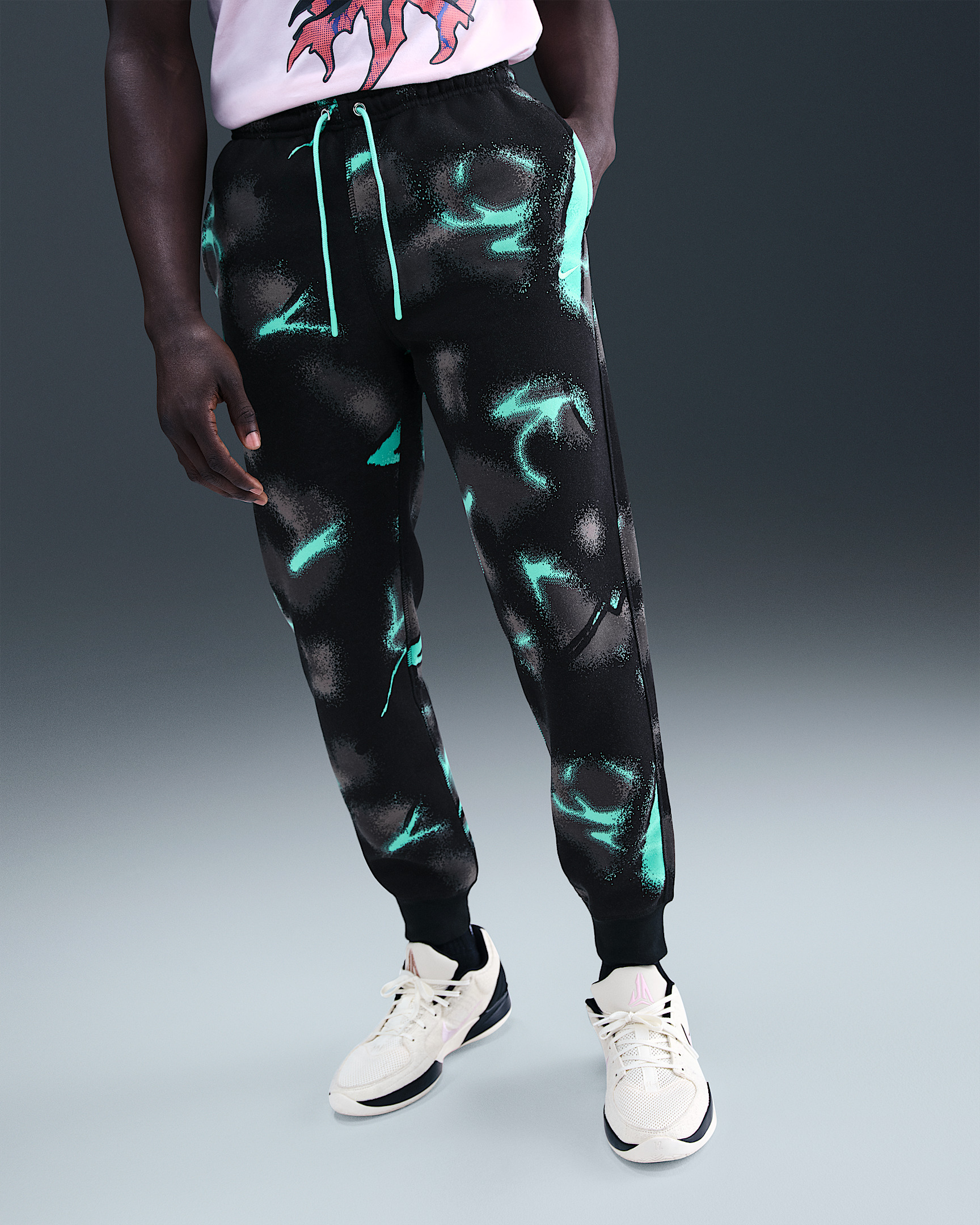 Ja Men's Club Fleece Basketball Joggers - 2