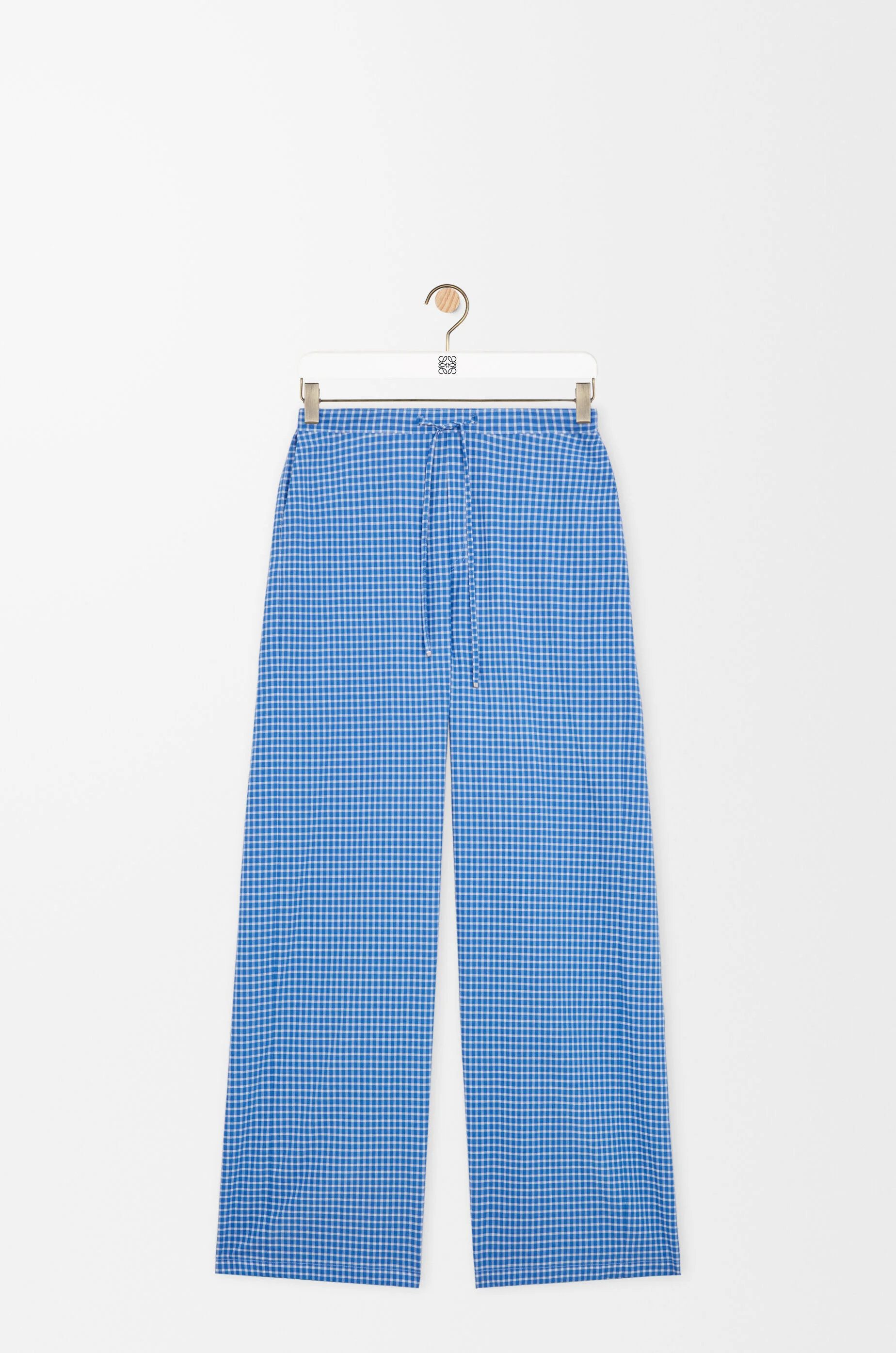 Drawstring trousers in cotton - 1