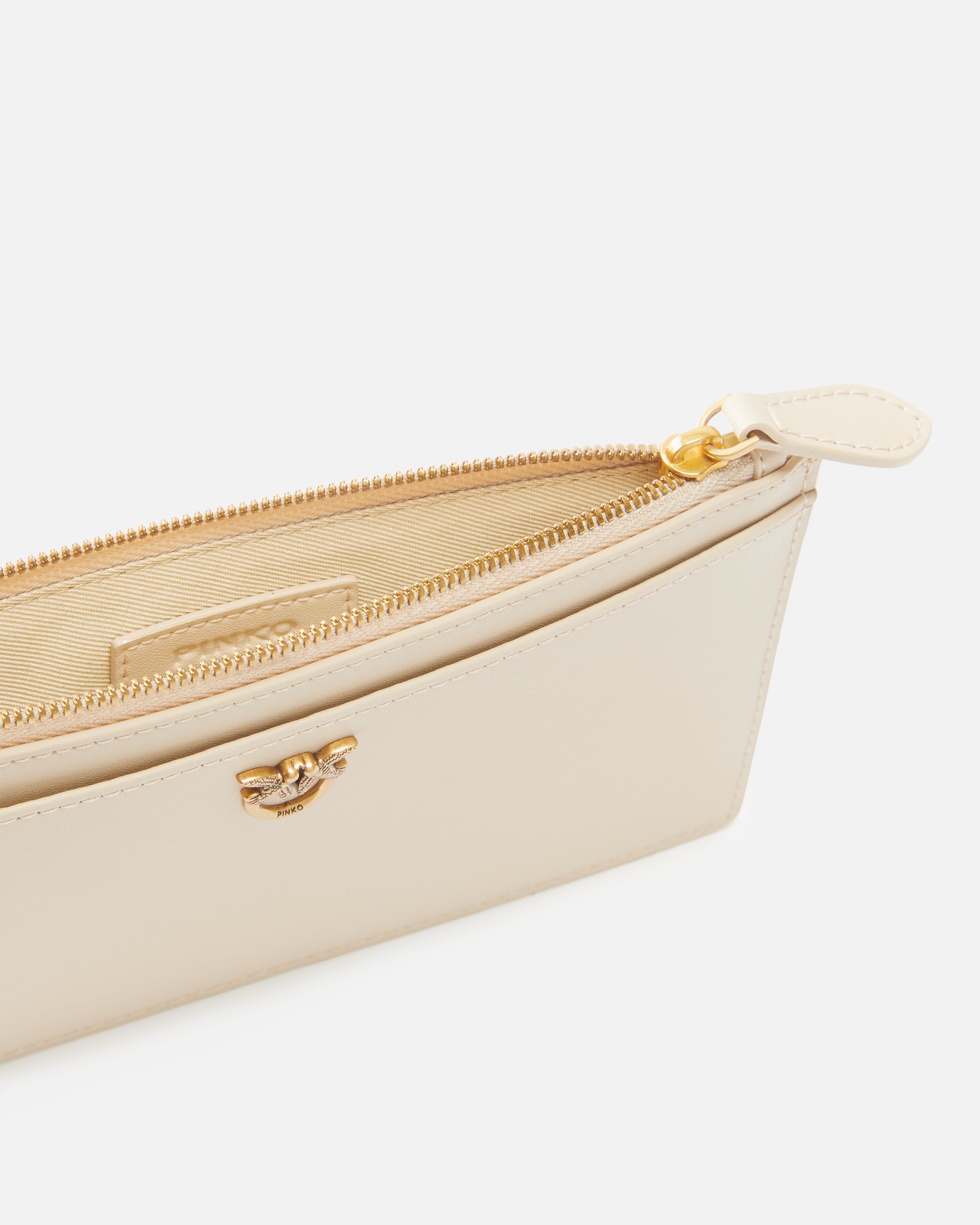 RECTANGULAR LEATHER CARD HOLDER WITH WRISTLET - 4