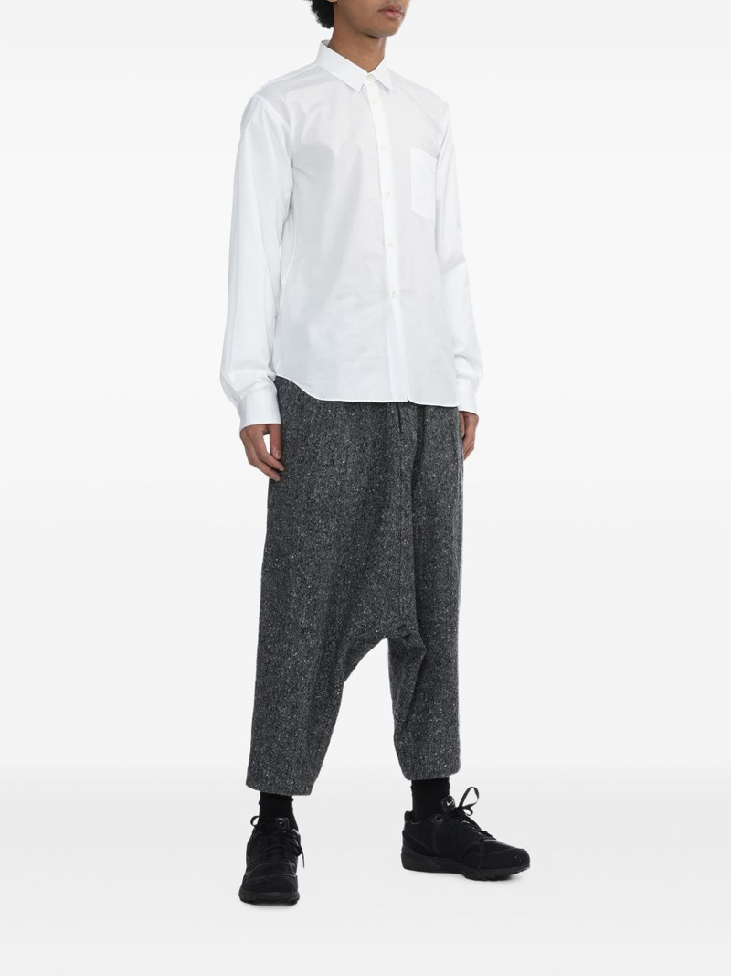 BLACK COMME des GARÇONS pocket buttoned shirt outlook