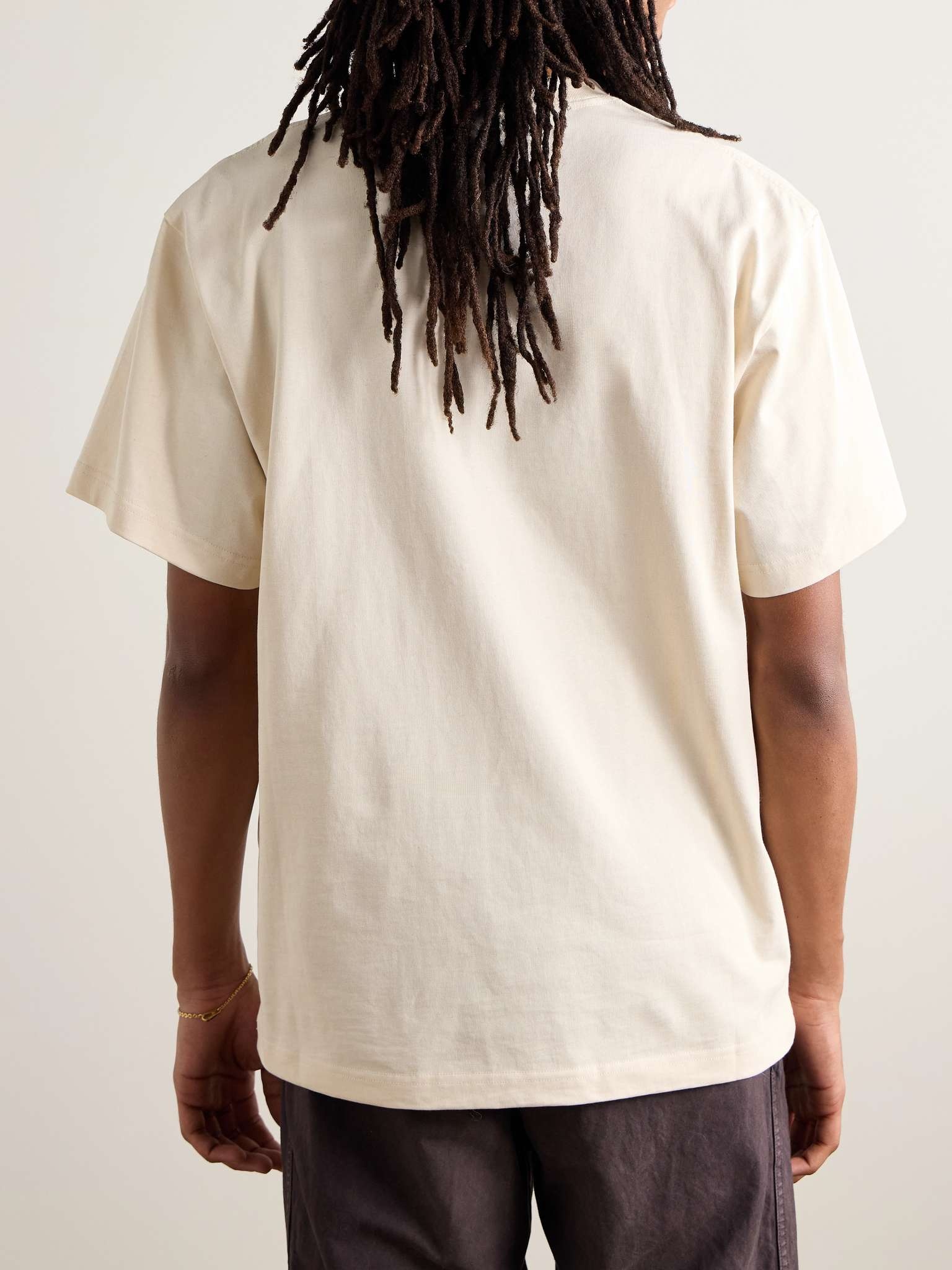 Grateful Logo-Print Organic Cotton-Jersey T-Shirt - 4