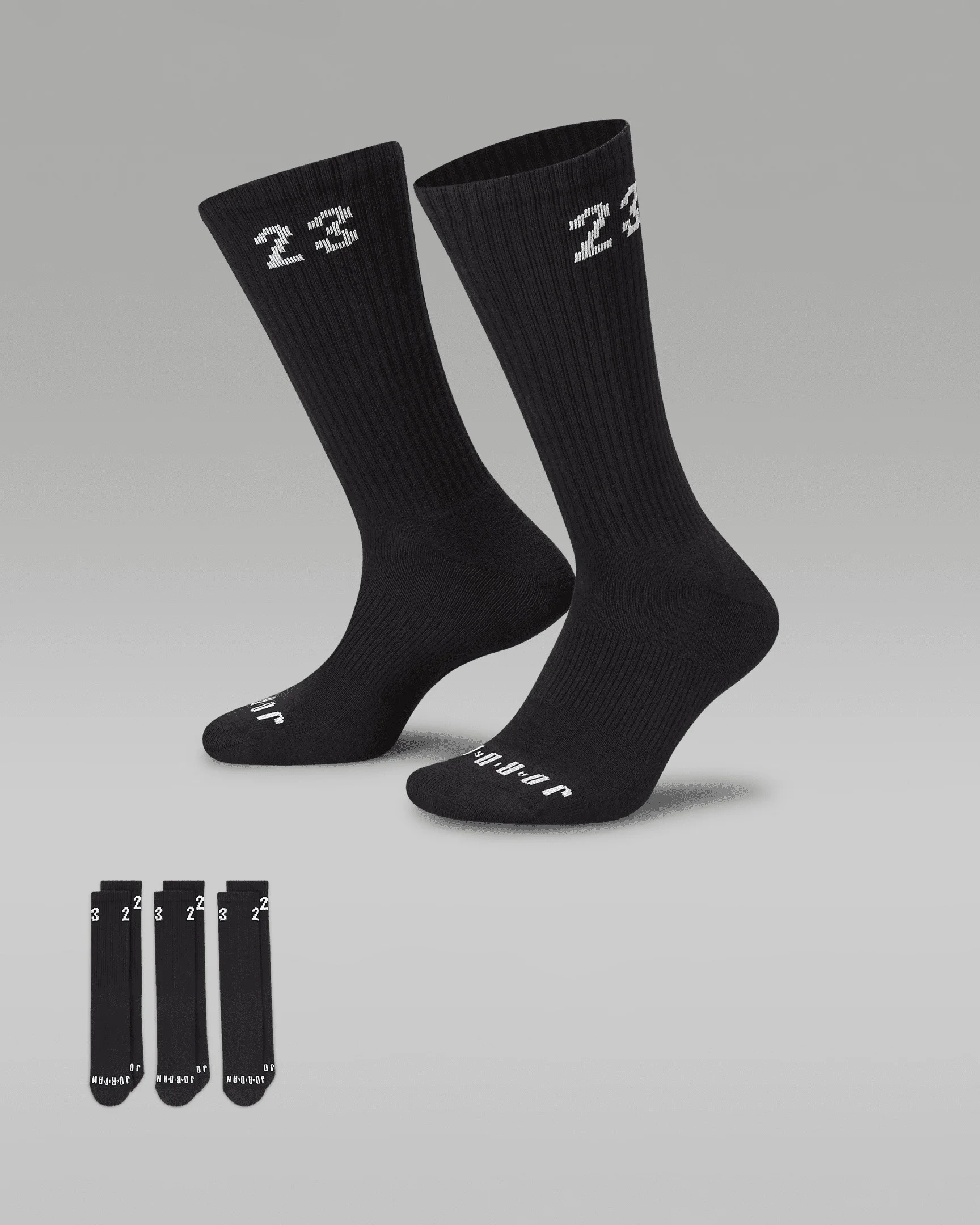 Jordan Essentials Crew Socks (3 Pairs) - 1