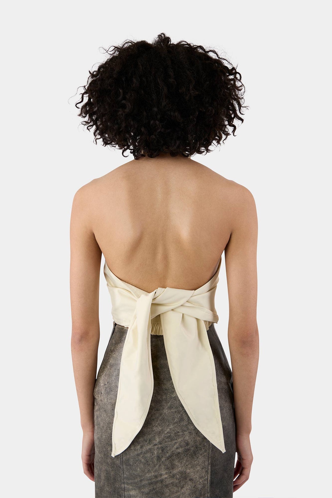 TRIANGLE TOP / light cream - 3