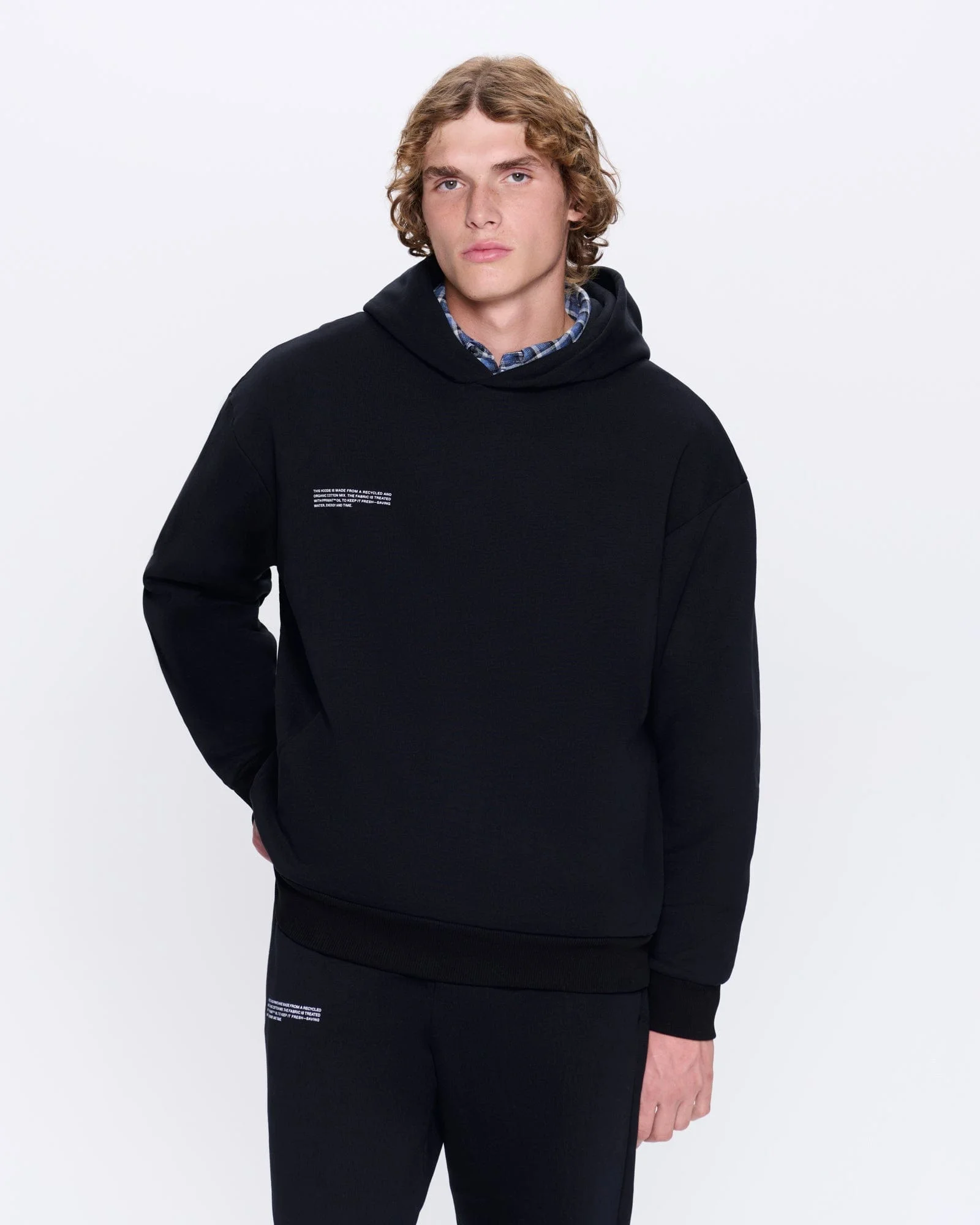Mens 365 Heavyweight Hoodie - Black - 1