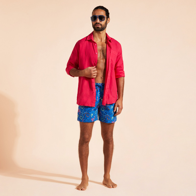 Men Swim Shorts Embroidered Noumea Sea - Limited Edition 5