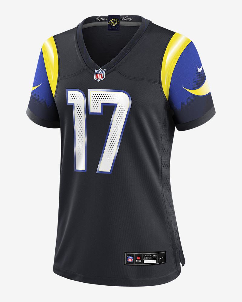 Davante Adams Los Angeles Rams Rivalries Collection Women’s Nike NFL Game Jersey 1