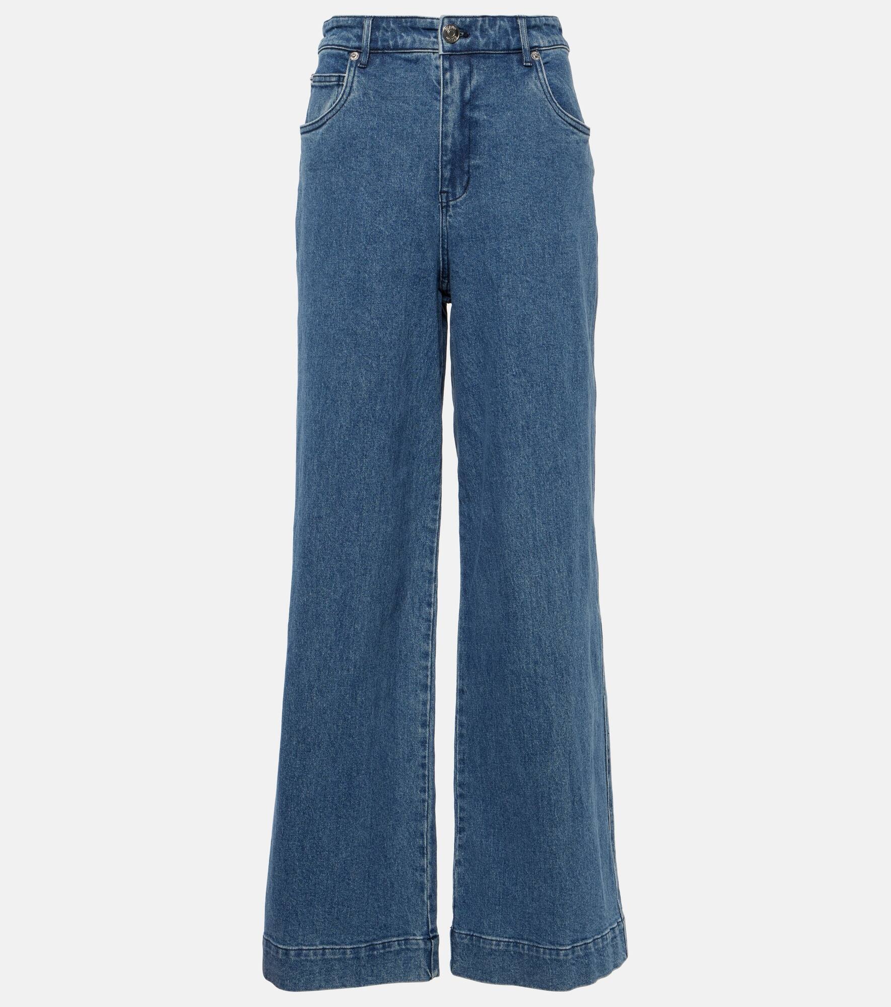 Grayson wide-leg jeans - 1