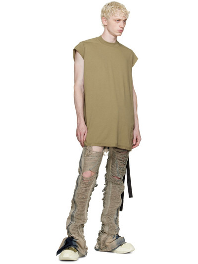 Rick Owens DRKSHDW Green Abstract Sneakers outlook