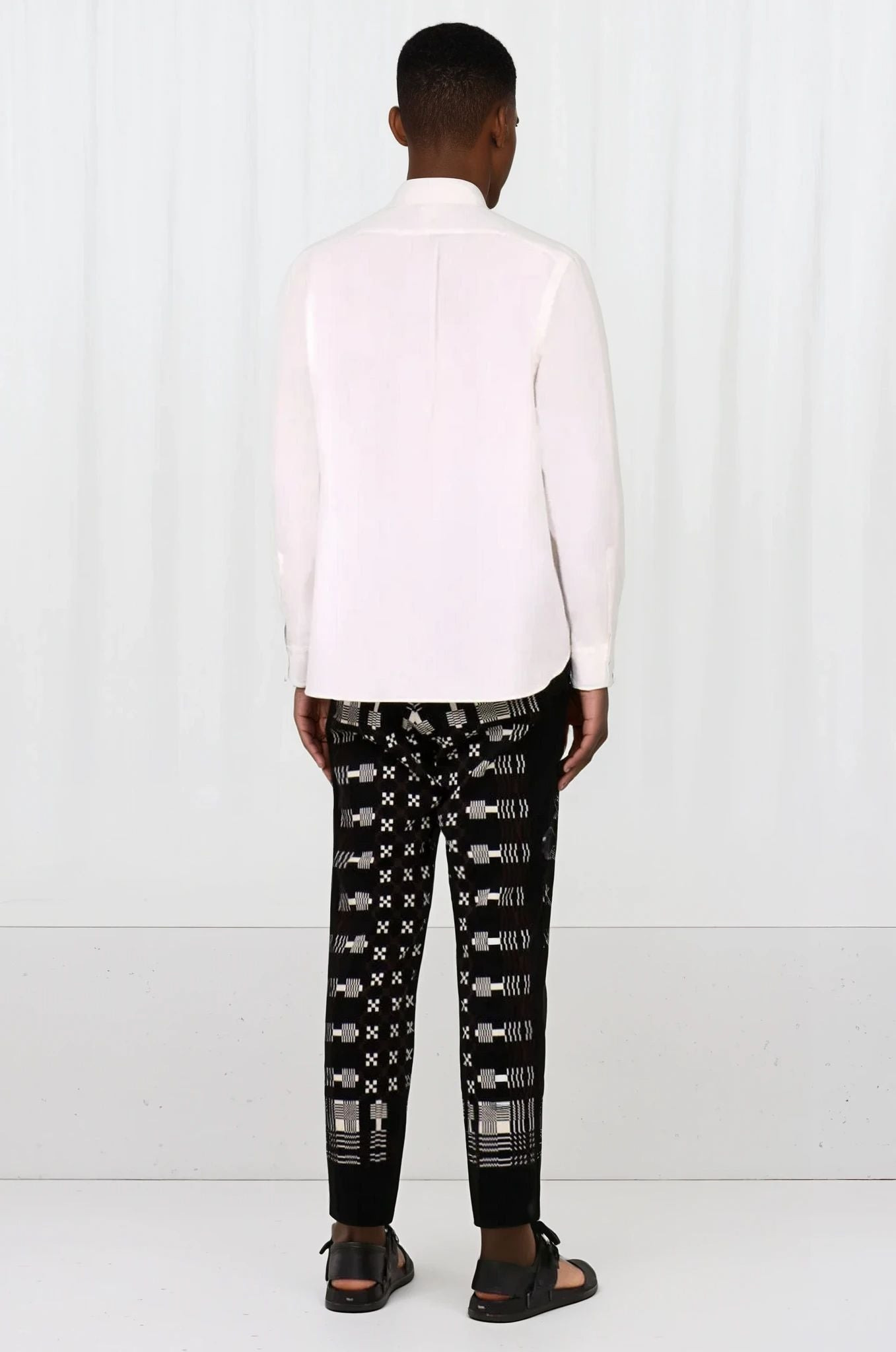 ZIP SHIRT L/SL | WHITE - 3