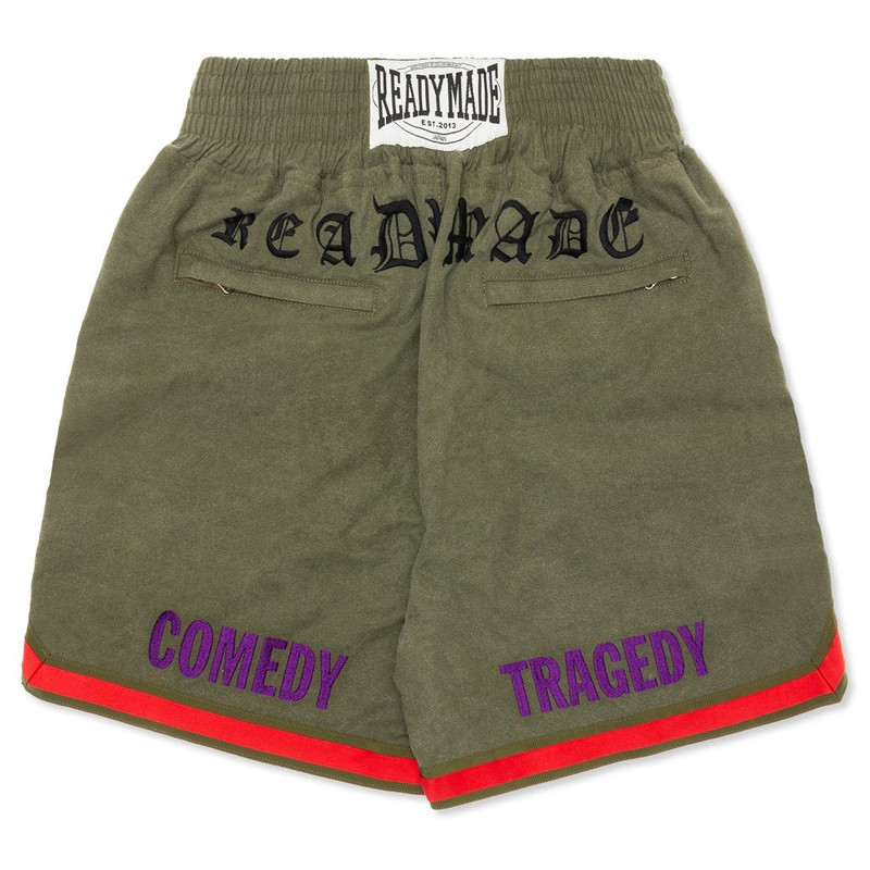 Readymade READYMADE BOXING SHORTS - GREEN outlook
