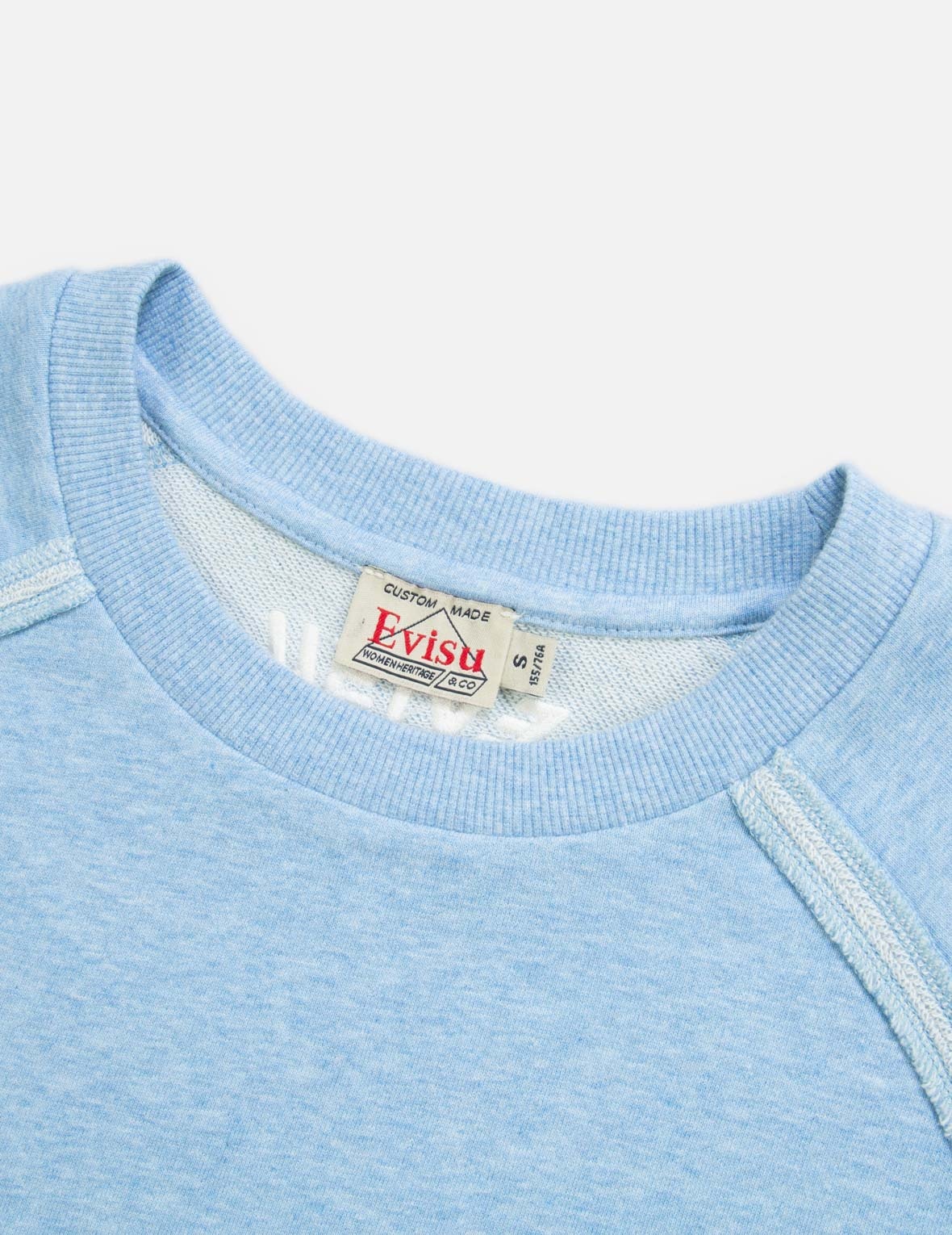 Seagull and Logo Embroidery Cropped Sweatshirt - 9