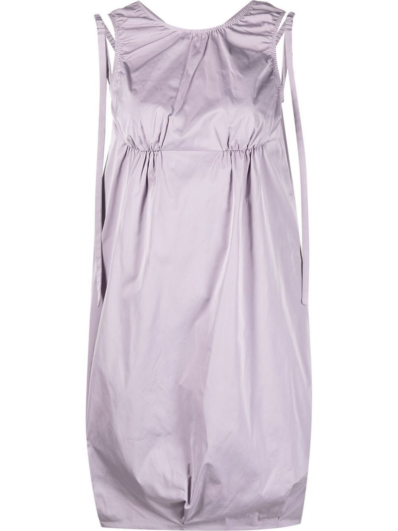 V-back shift dress 1