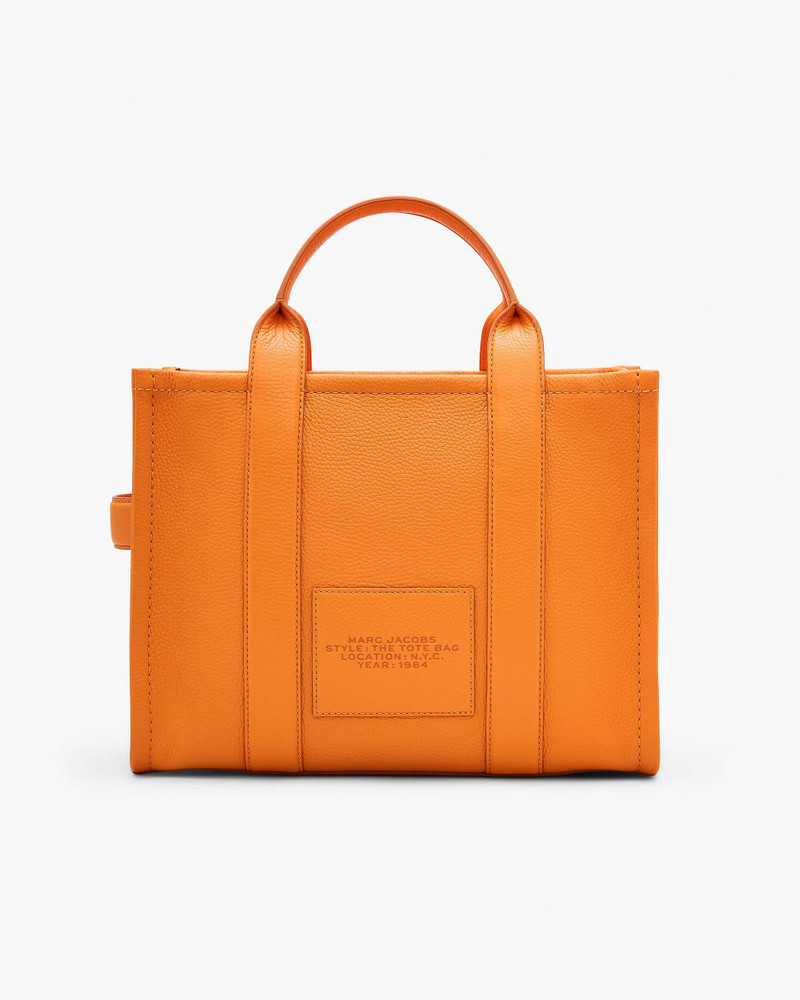 THE LEATHER MEDIUM TOTE BAG 3