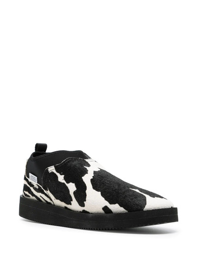 Suicoke animal-print slip-on shoes outlook