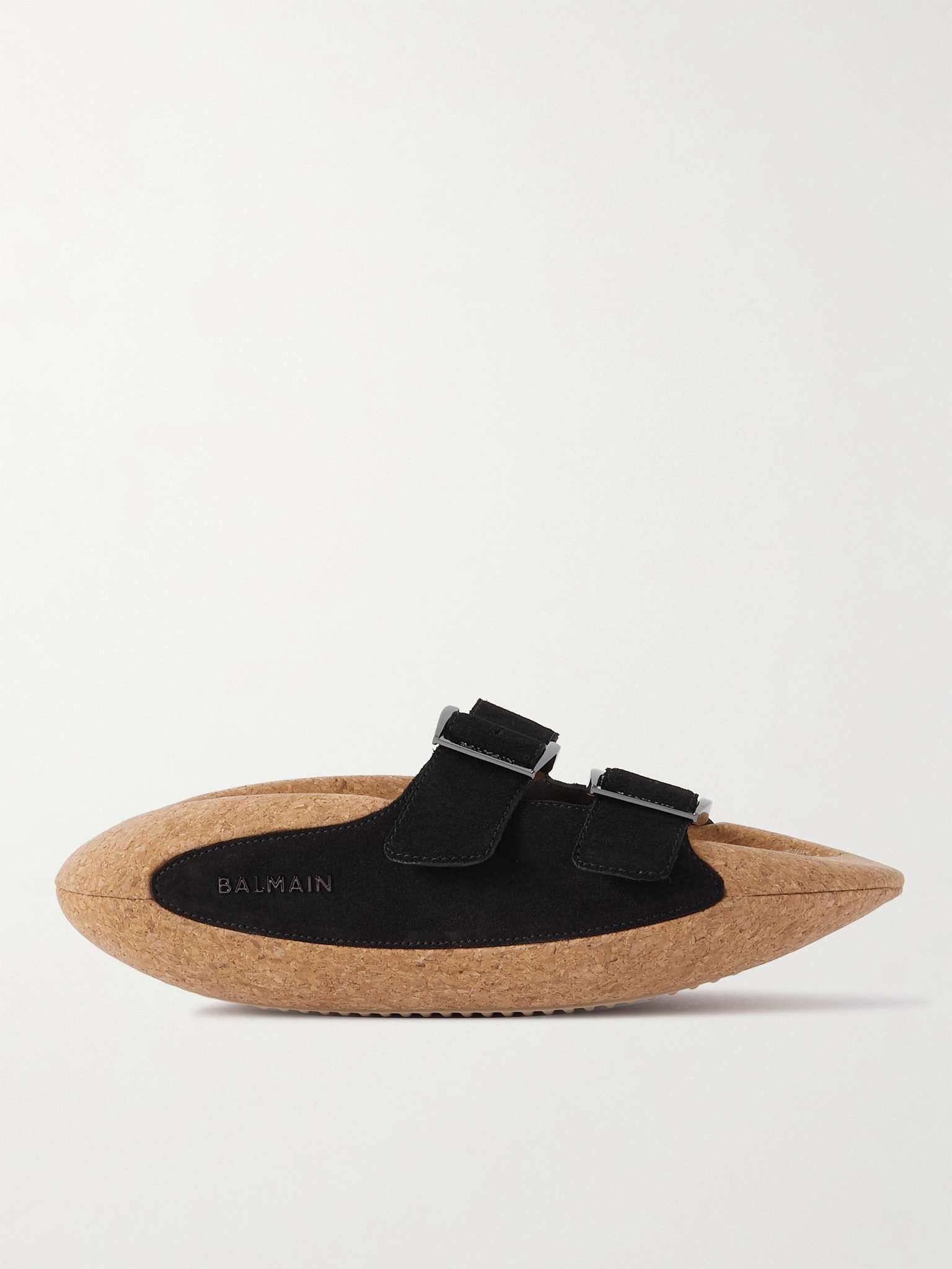 Balmain B-It-Puffy Quilted Leather Slides | REVERSIBLE