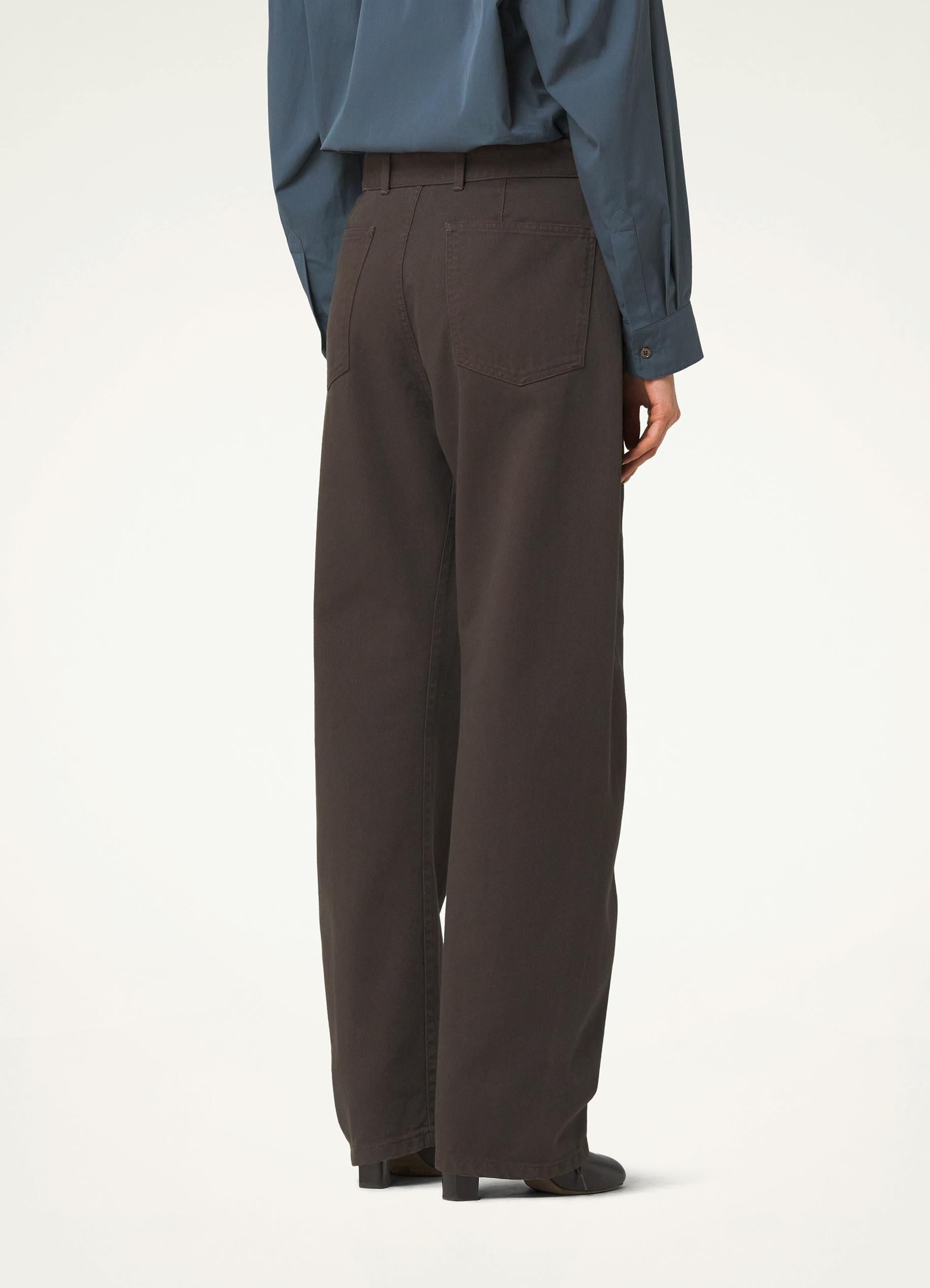 Lemaire TWISTED BELTED PANTS | REVERSIBLE