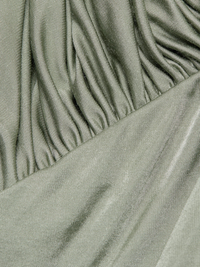 Women's Ares Draped Gown - Jade 7