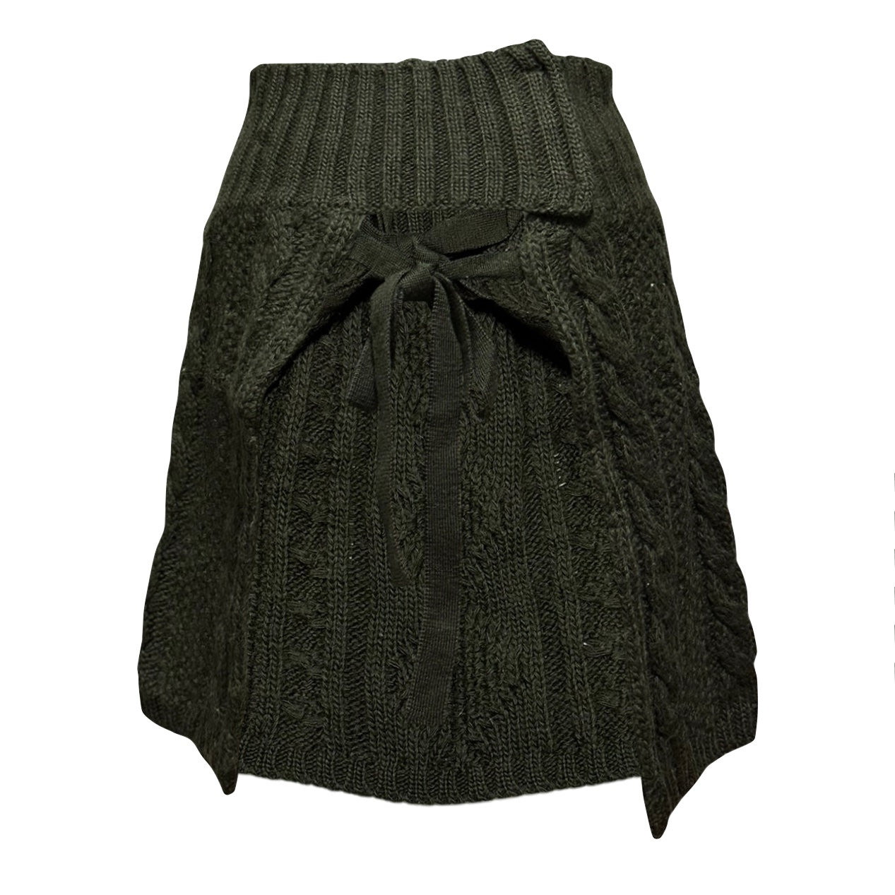 UNDERCOVER Fall Winter 1998 "Exchange" Knit Wrap Skirt - 2