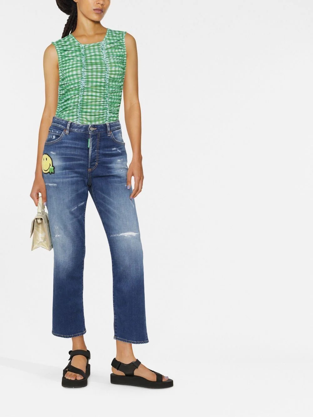 Smiley Boston straight-leg jeans - 2