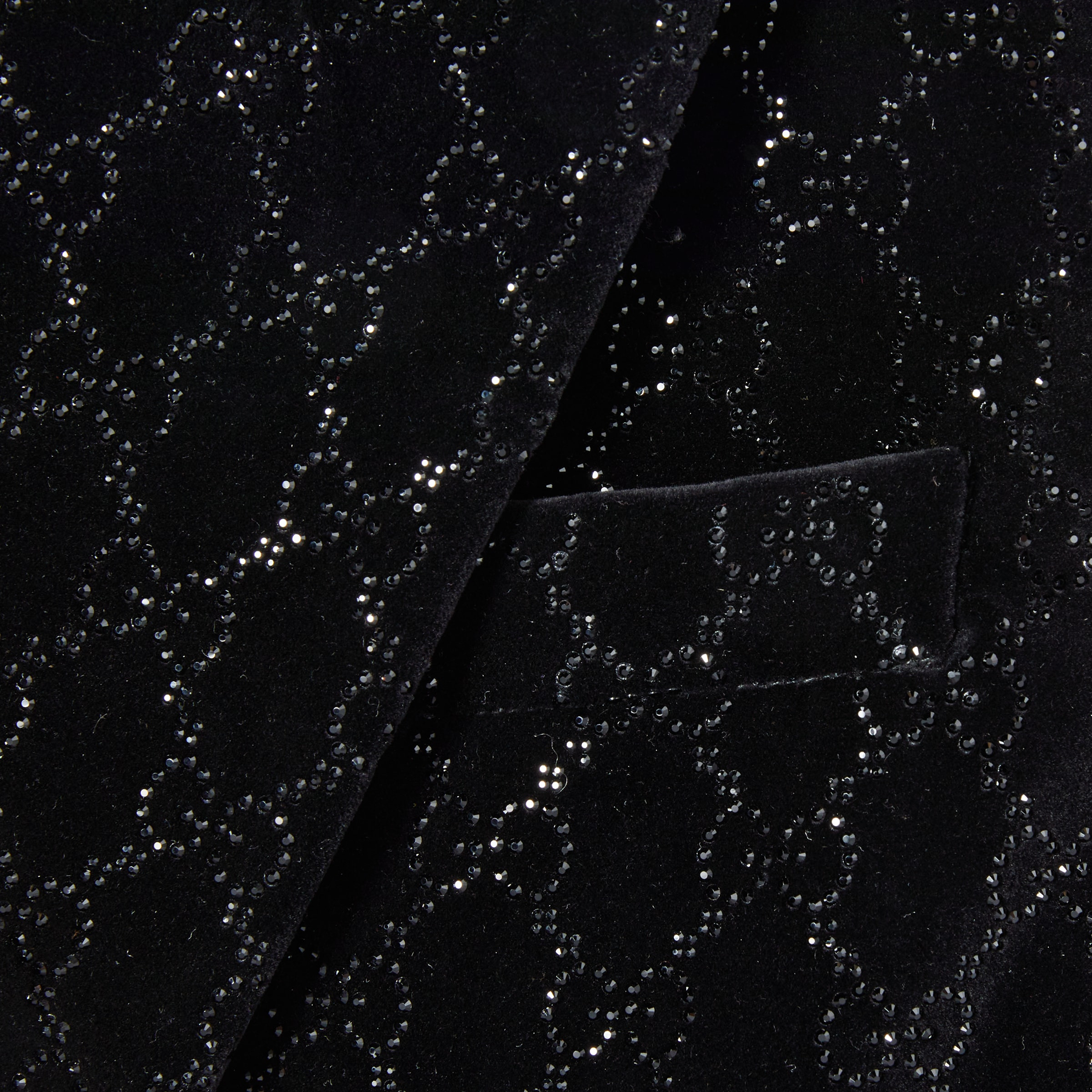Embroidered cotton velvet jacket - 6