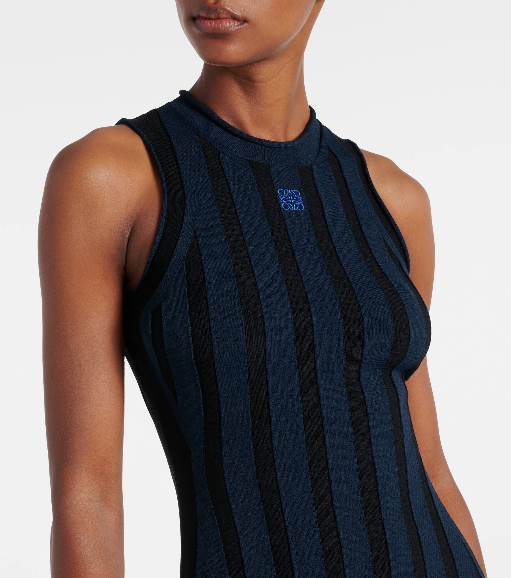 Anagram striped maxi dress - 4