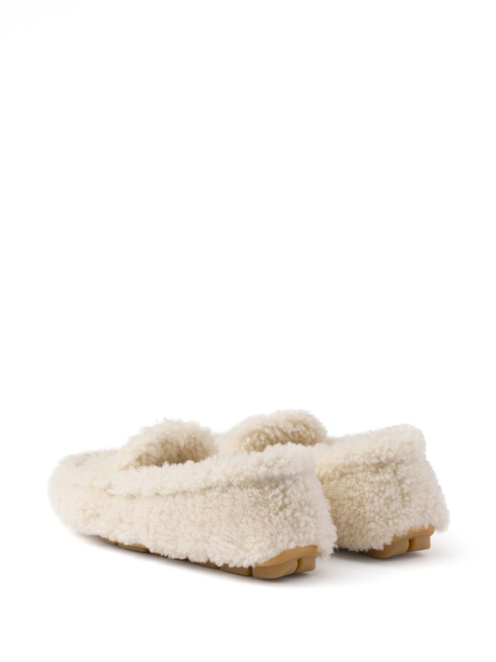 shearling driving shoes - 3