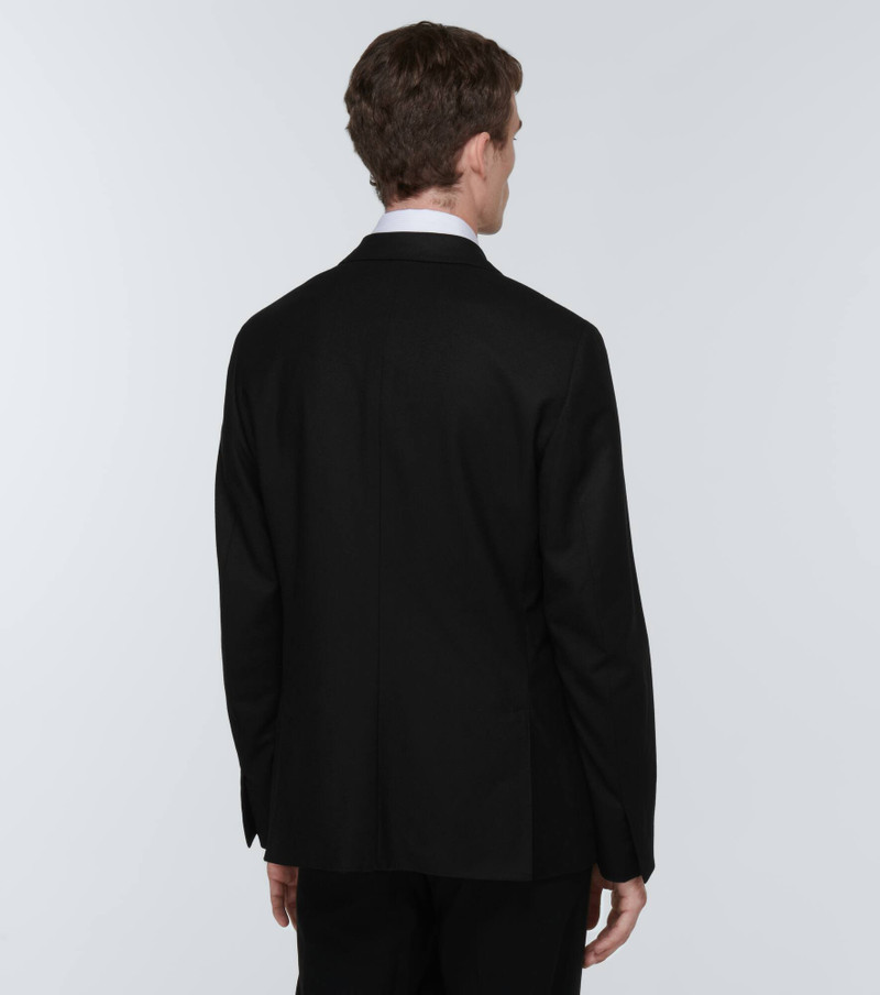 Wool, silk and cashmere blazer 4